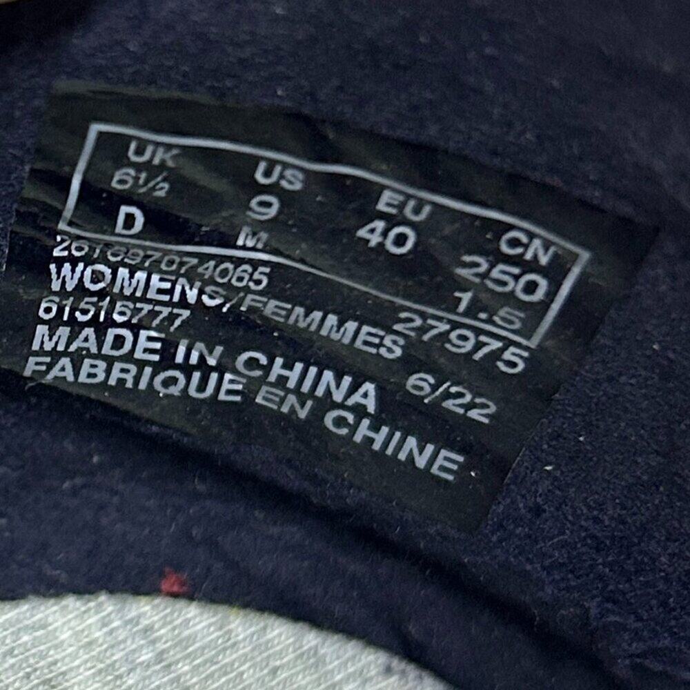 Clarks Navy Blue Lightweight Slip On Casual Knit Sneaker 9 - Picture 10 of 10